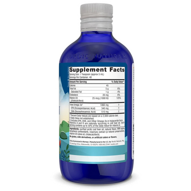 Arctic-D Cod Liver Oil, Lemon